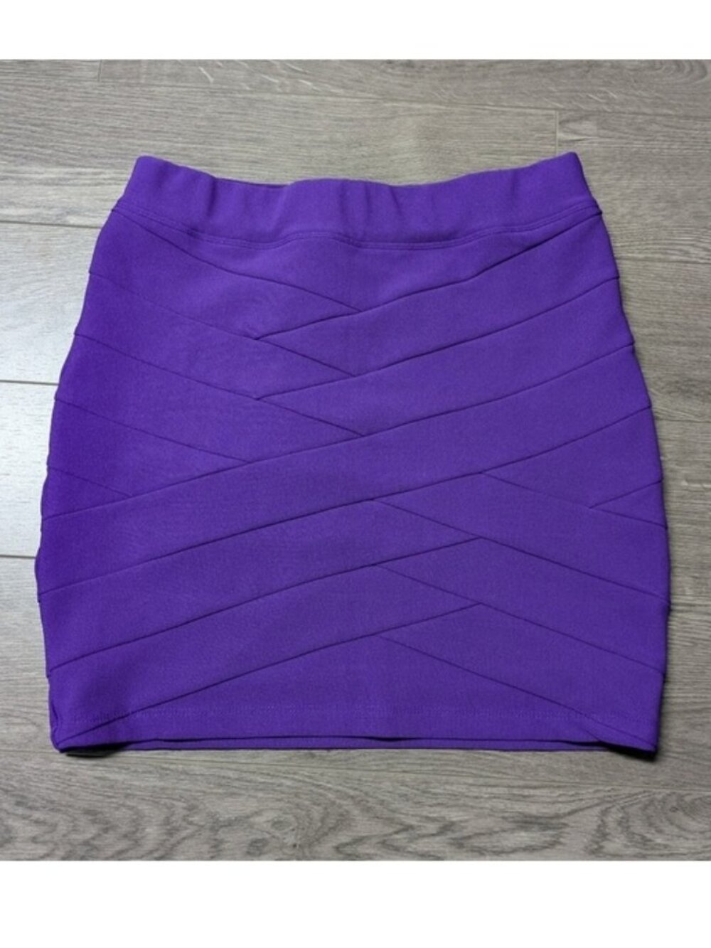 **2/$20 SALE - Vintage Dynamite Purple Bandage Pencil Skirt
